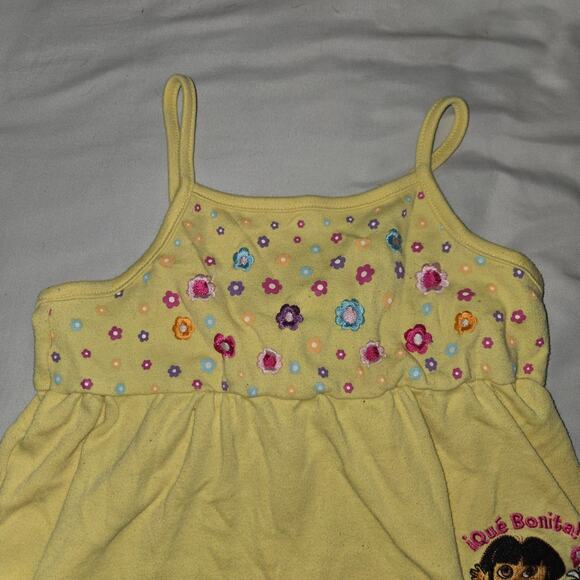 Vintage [2006] Dora The Explorer & Boots Nick Jr Yellow Tank 7/8 - Picture 2 of 12